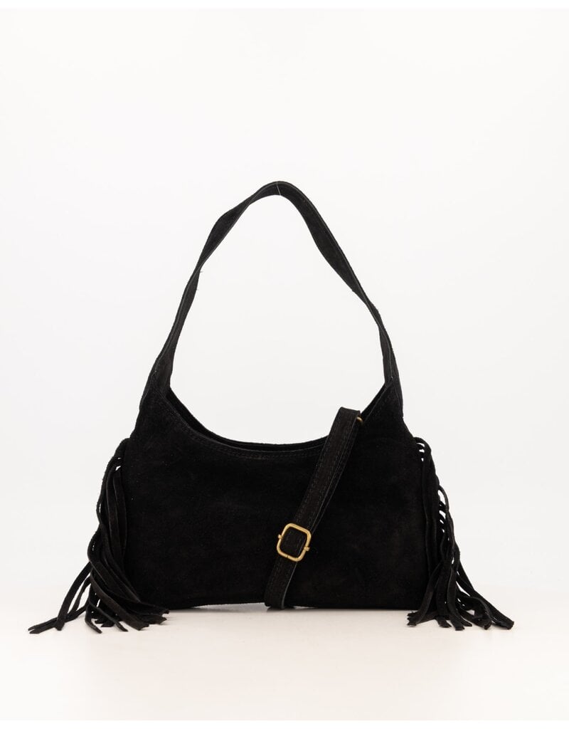 Feel Fashion Feel tas Siena Suede Black