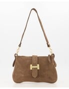 Feel Fashion Feel Tas Burnley Suede Taupe