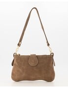 Feel Fashion Feel Tas Burnley Suede Taupe