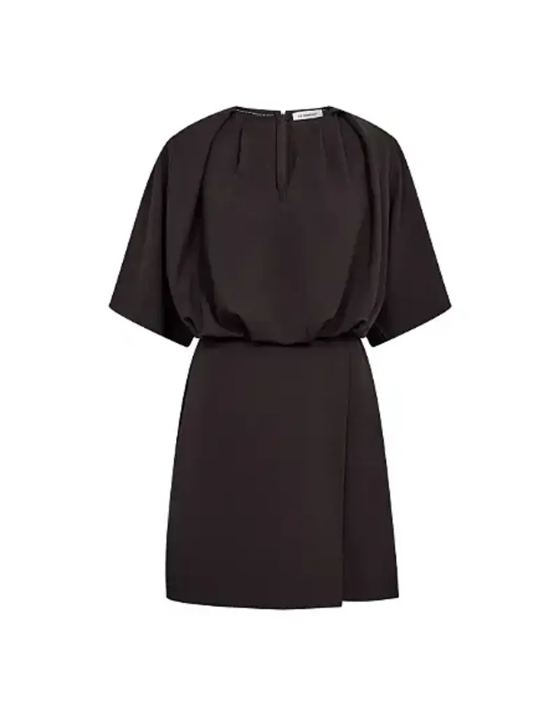 Co' Couture Co'Couture FalconCC V-Pleat Mini Dress Bison