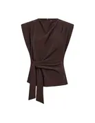 Co' Couture Co'Couture EstiCC Pleat Top Bison