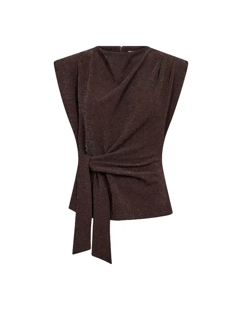 Co' Couture Co'Couture EstiCC Pleat Top Bison