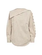 Co' Couture Co'Couture DalmaCC Asym Button Blouse Bison