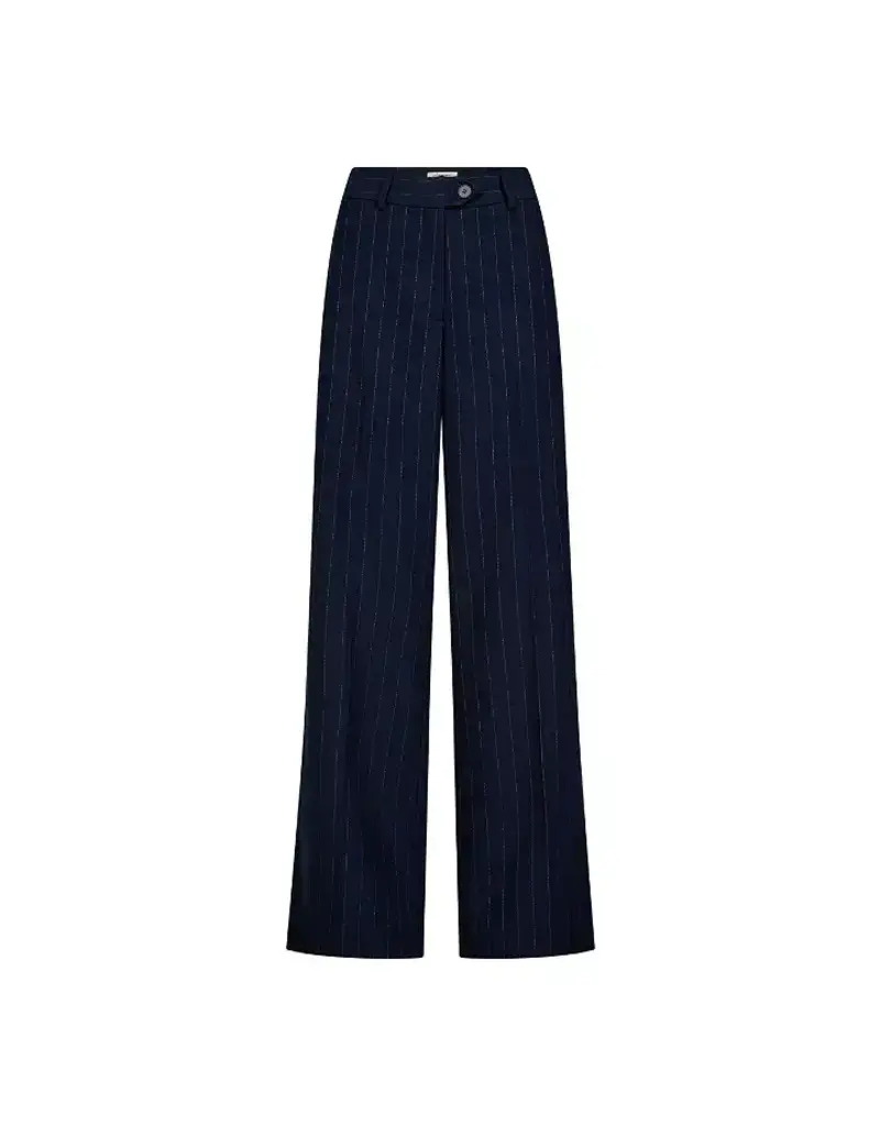 Co' Couture Co'Couture GabieCC Pin Wide Pant Navy