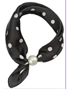 Co' Couture Co'Couture PearlCC Scarf Black-Pearl
