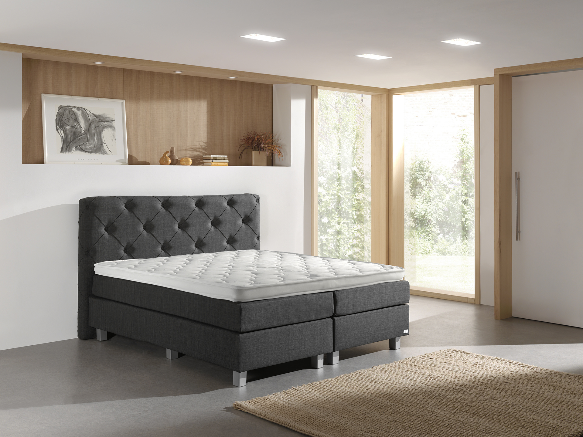 Boxspringset Bergamo