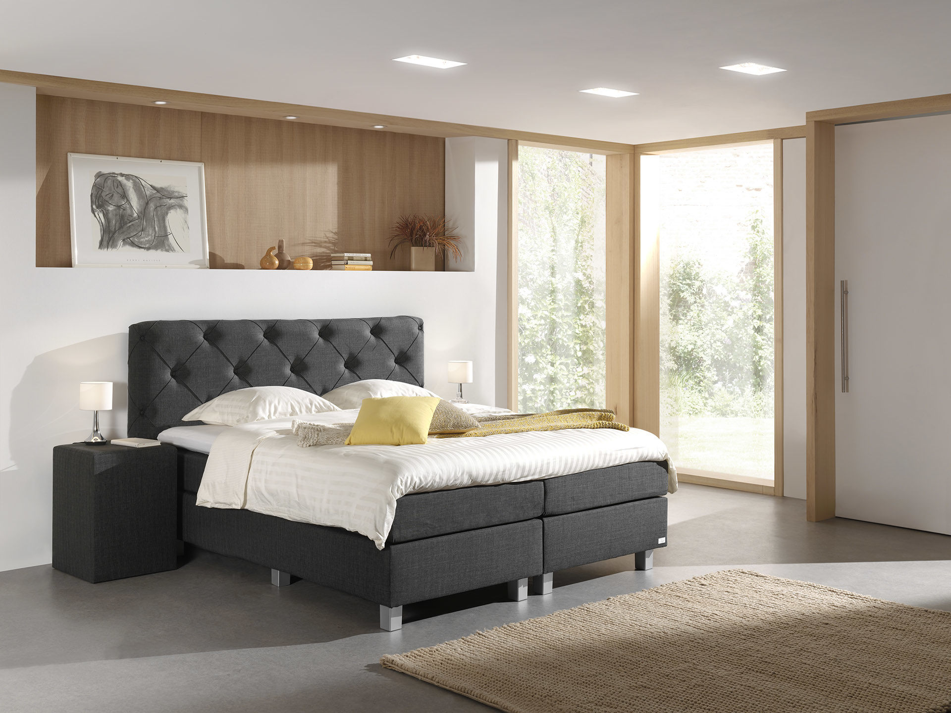 Boxspringset Bergamo