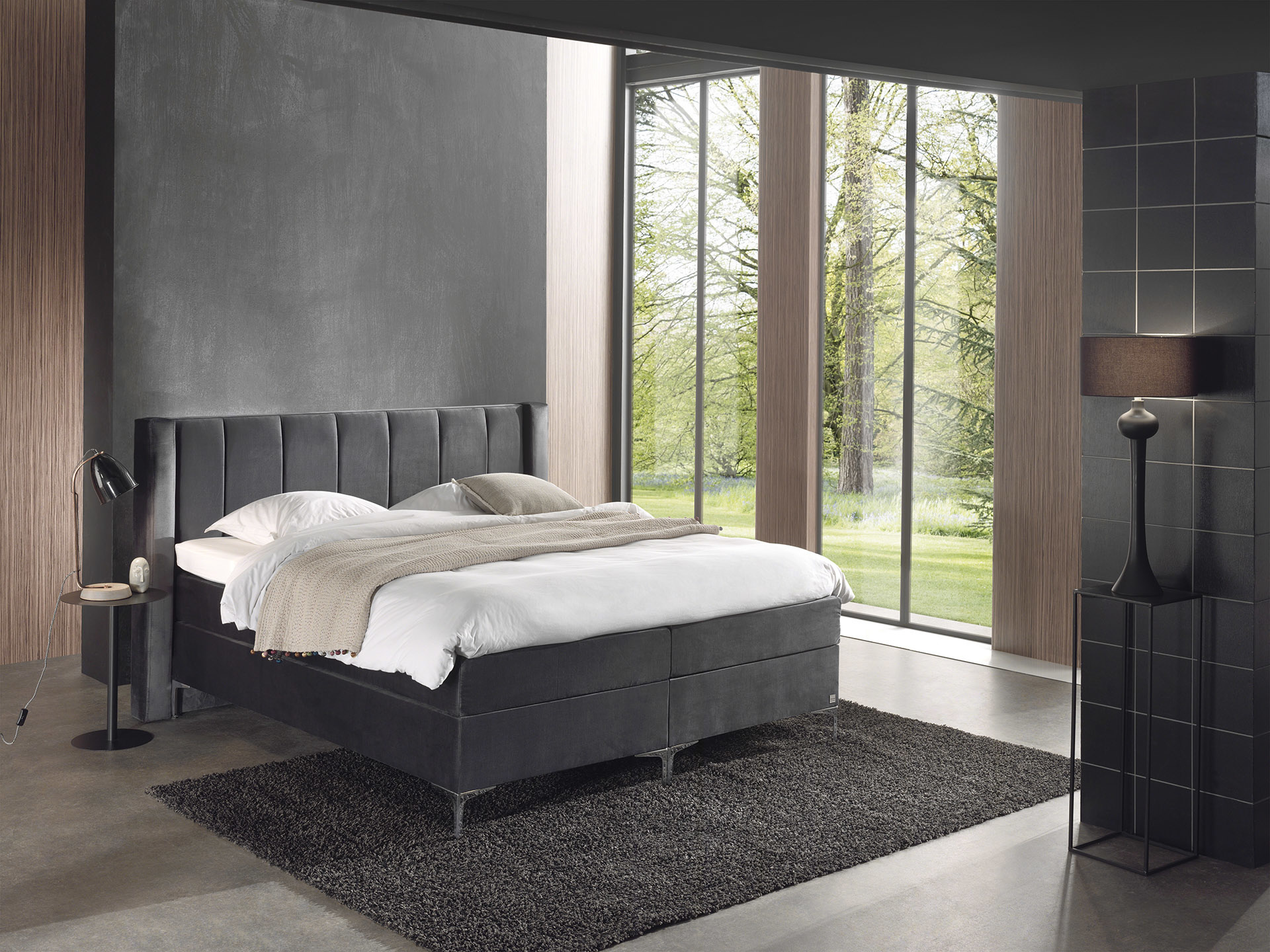 Boxspringset Nerino Velvet