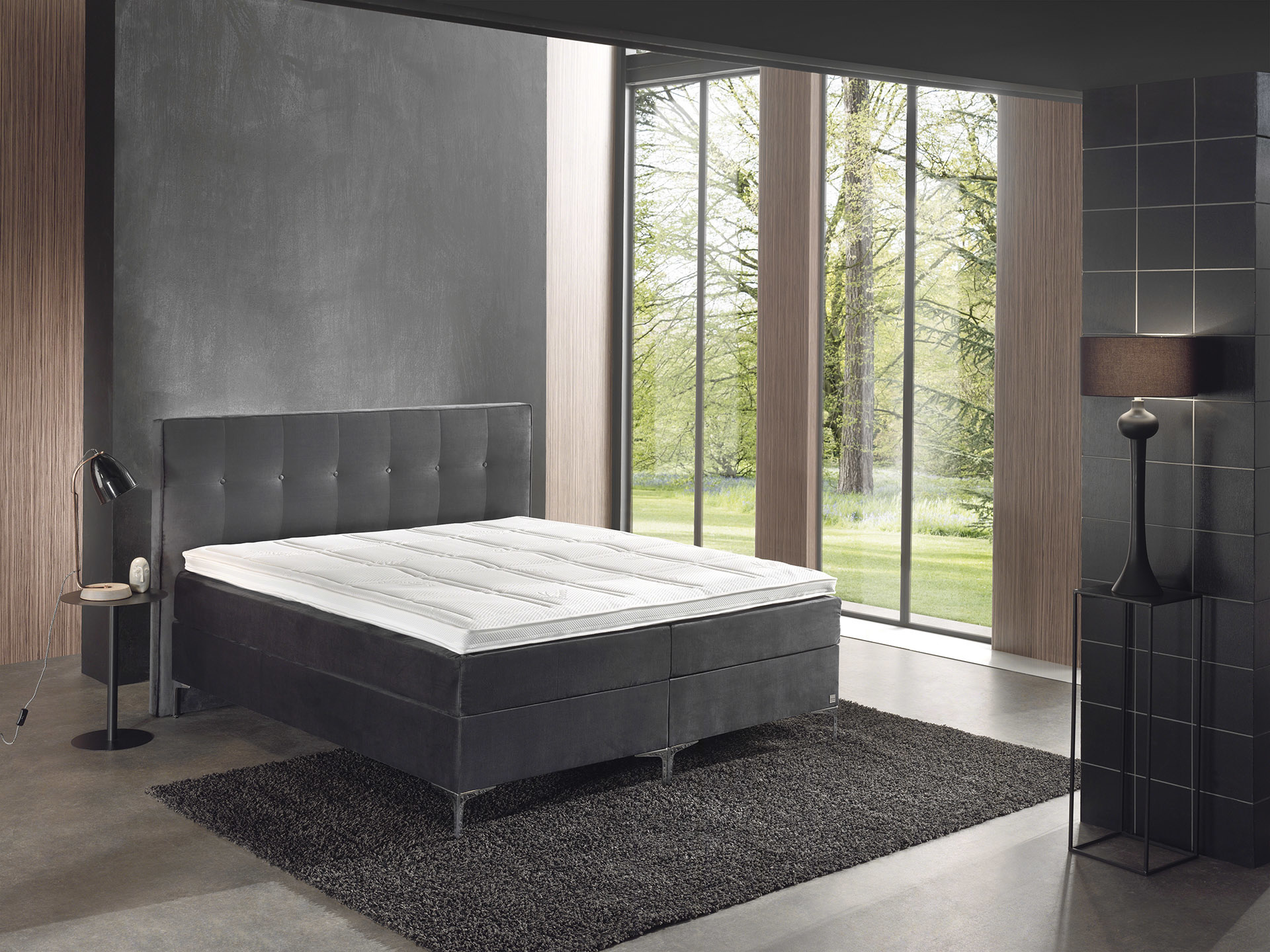 Boxspringset Troy Velvet