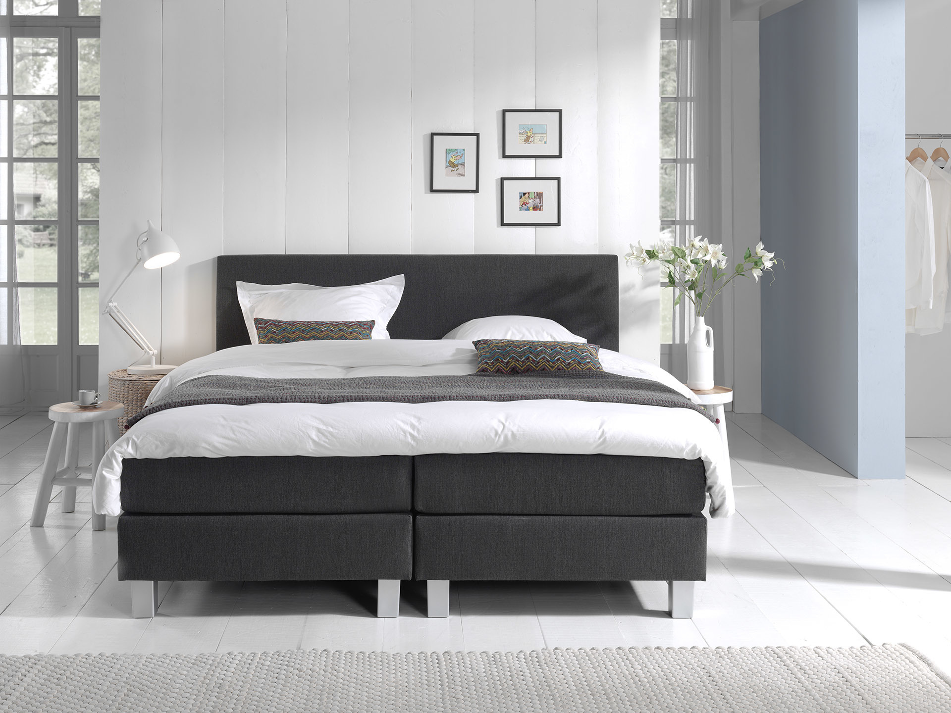 Boxspringset Julia 2-persoons - 5 kleuren