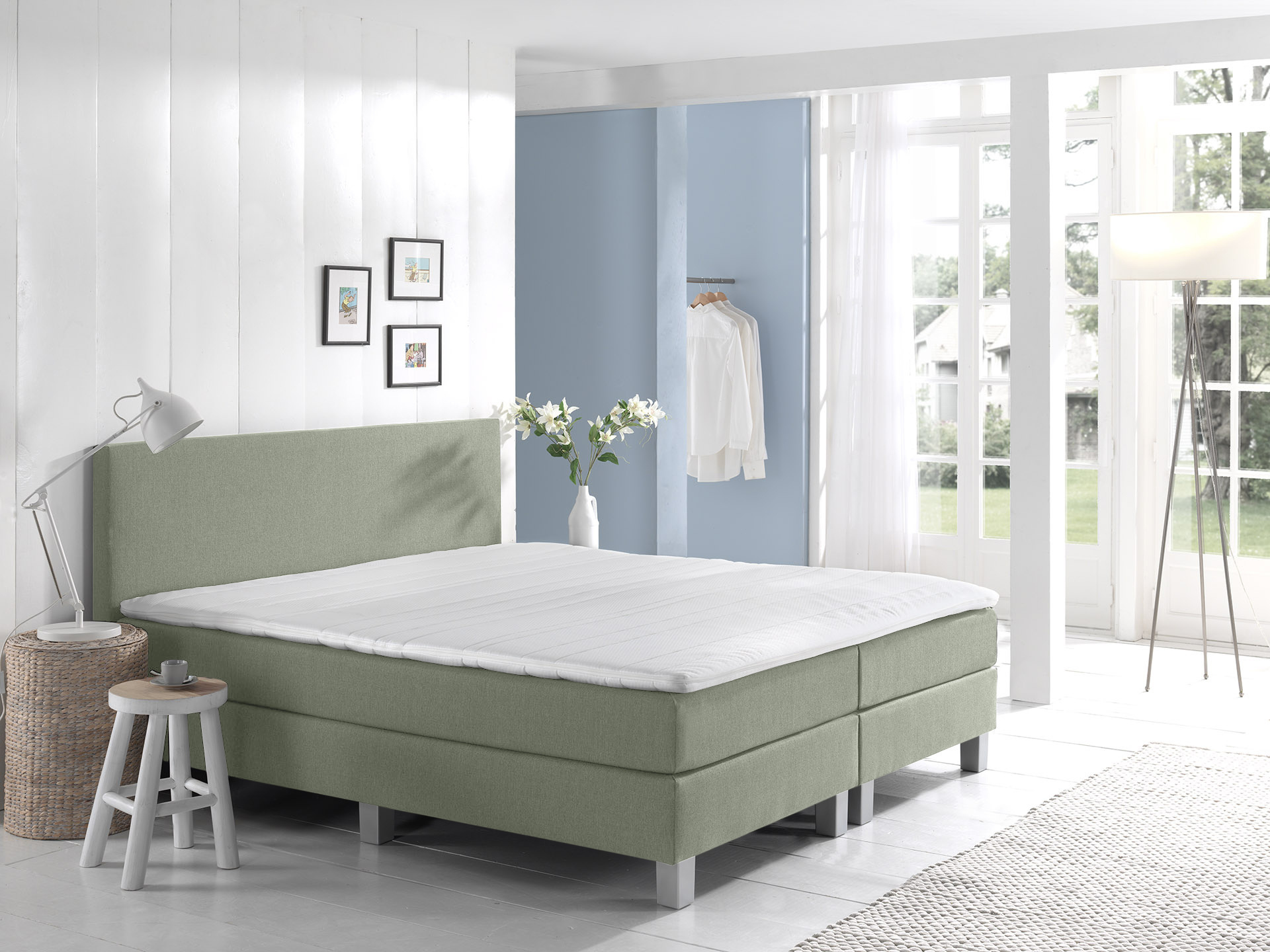 Boxspringset Julia 2-persoons - 5 kleuren