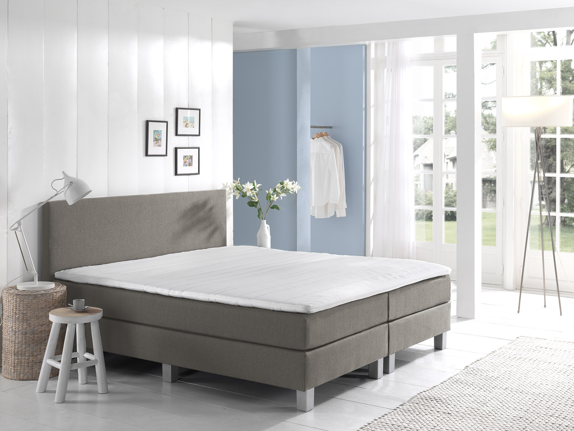 Boxspringset Julia 2-persoons - 5 kleuren