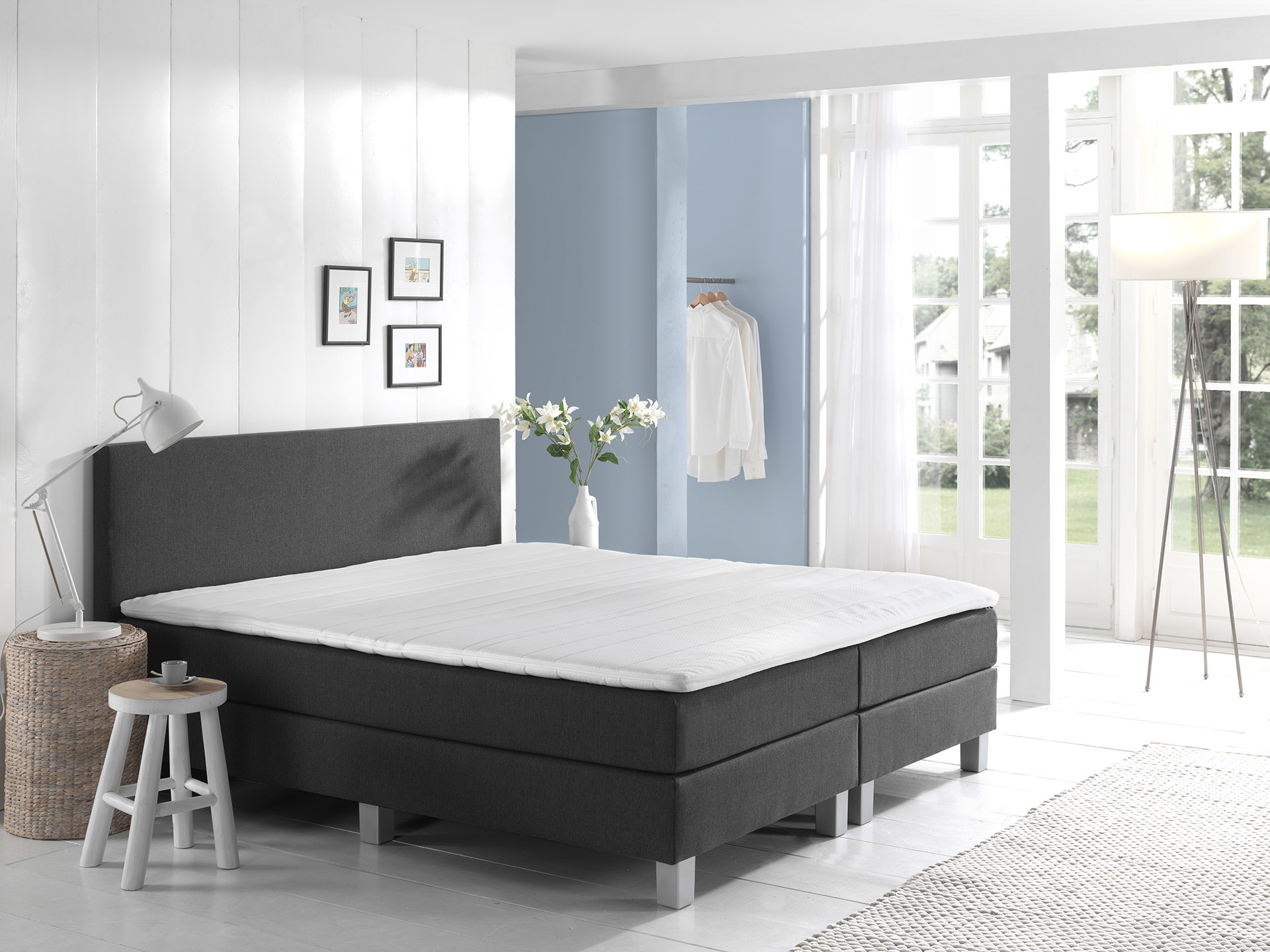 Boxspringset Julia 2-persoons - 5 kleuren