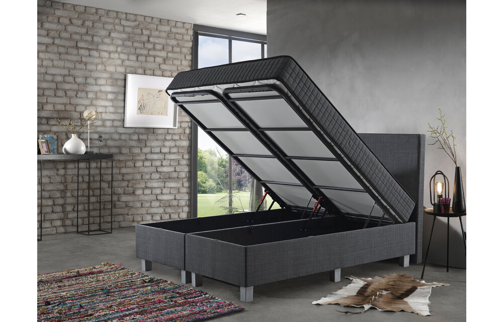 Opbergboxspring Space | 1- en 2-persoons