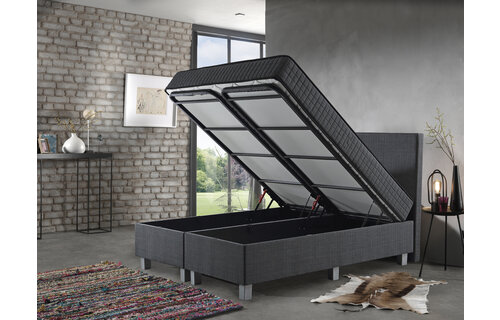 Opbergboxspring Space | 1- en 2-persoons