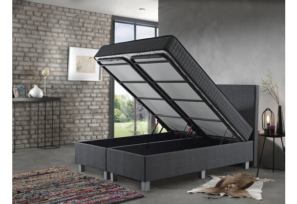 Opbergboxspring Space | 1- en 2-persoons