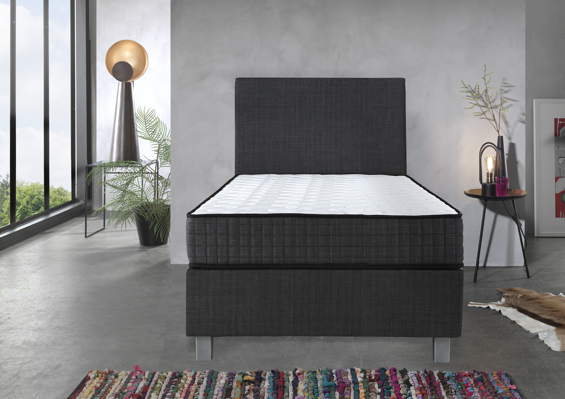 Opbergboxspring Space | 1- en 2-persoons