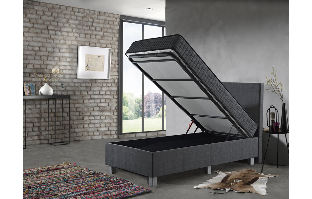 Opbergboxspring Space | 1- en 2-persoons