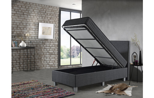 Opbergboxspring Space | 1- en 2-persoons