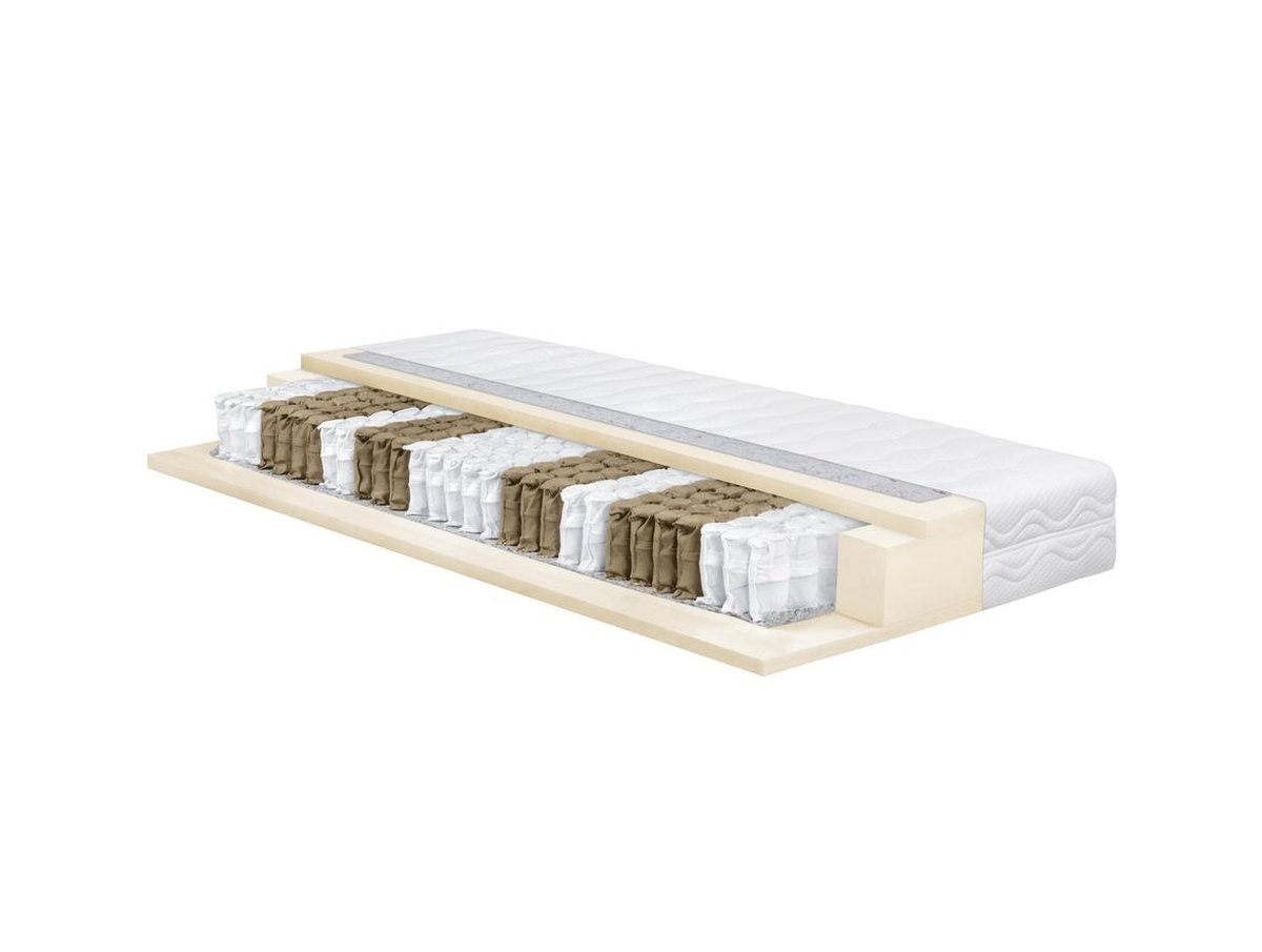 Medisch 3D Infinity Matras met Pocketvering en NASA Traagschuim