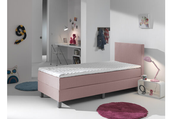 Kinderboxsprings - Roze/Blauw