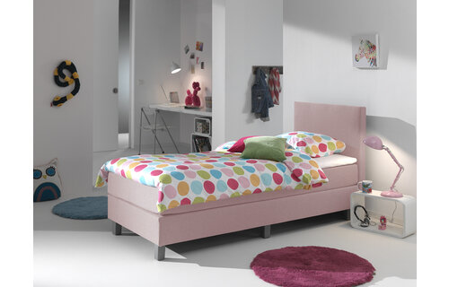 Kinderboxsprings - Roze/Blauw