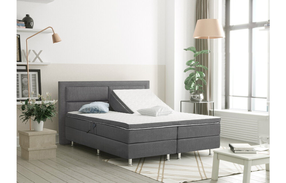 Boxspringset - Detroit Vlak & Elektrisch