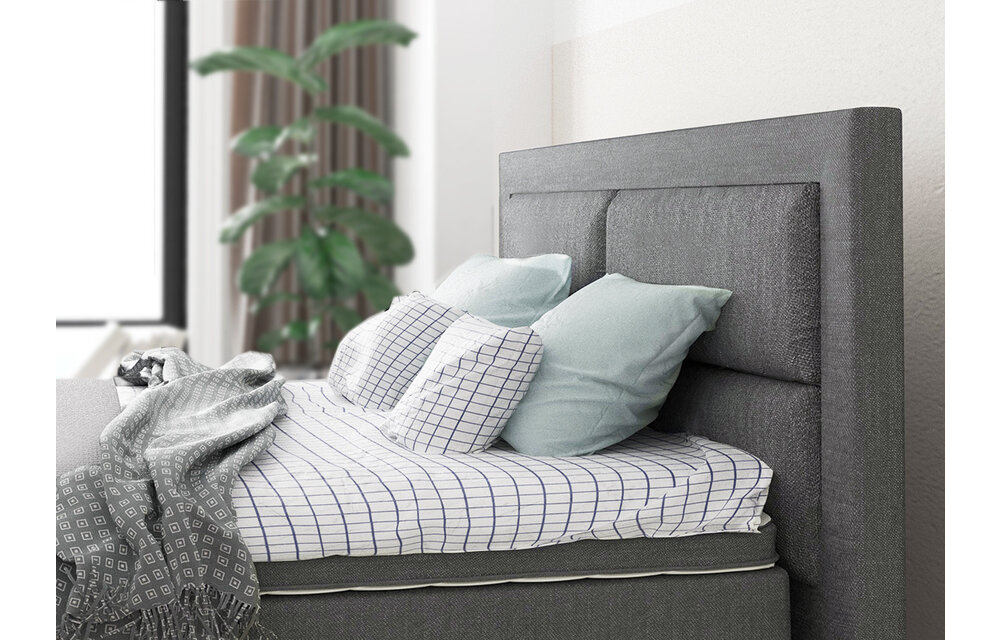 Boxspringset - Detroit Vlak & Elektrisch