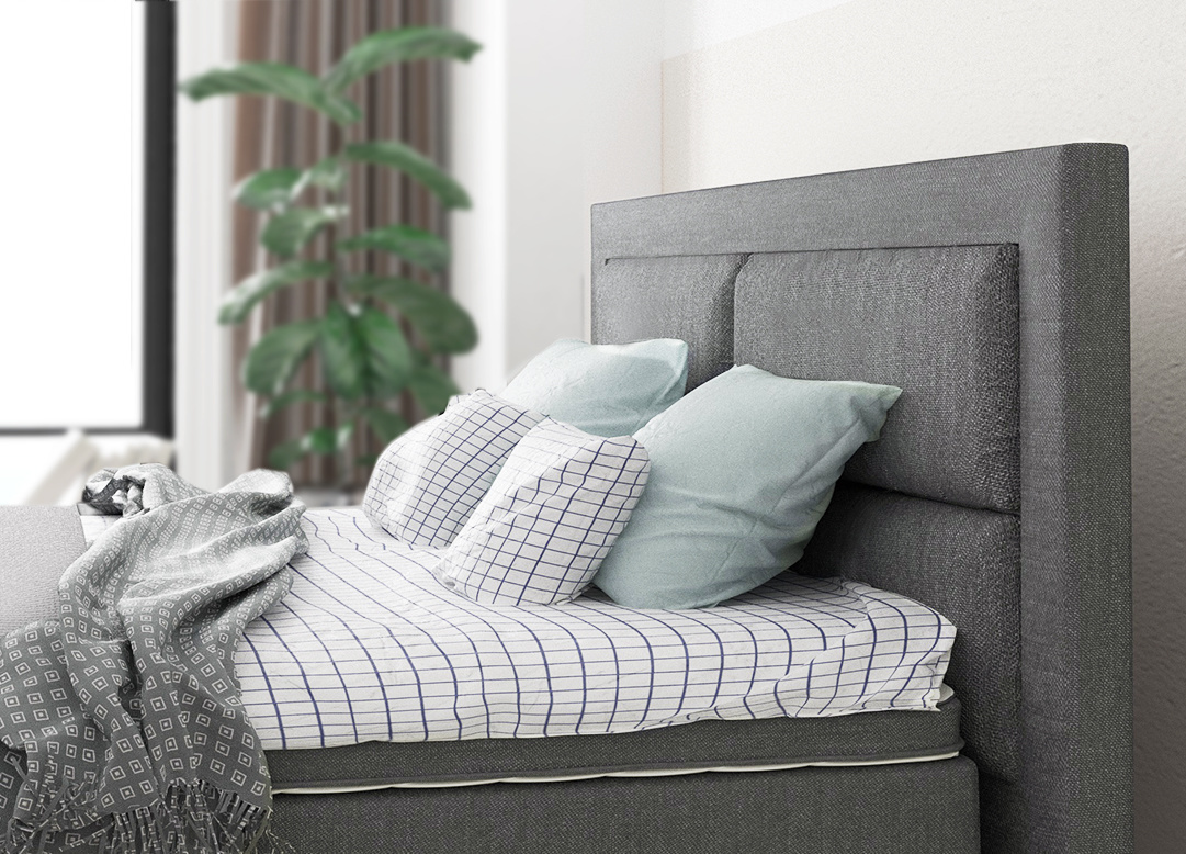 Boxspringset - Detroit Vlak & Elektrisch