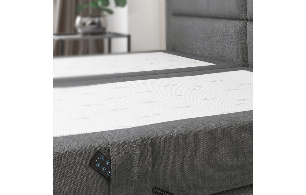 Boxspringset - Detroit Vlak & Elektrisch