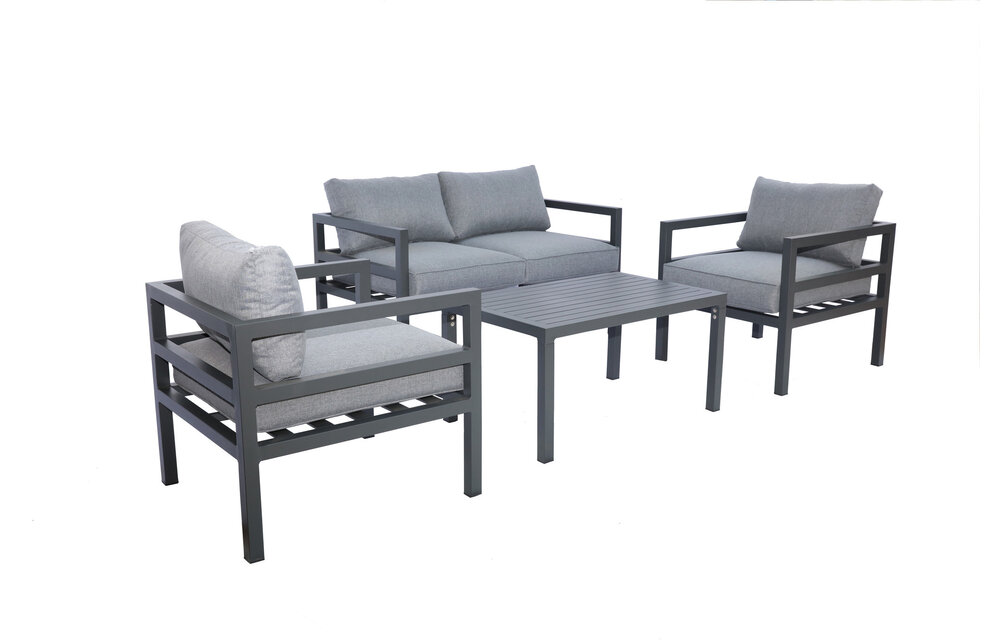 Tuinset Sole (Aluminum + Tafel)