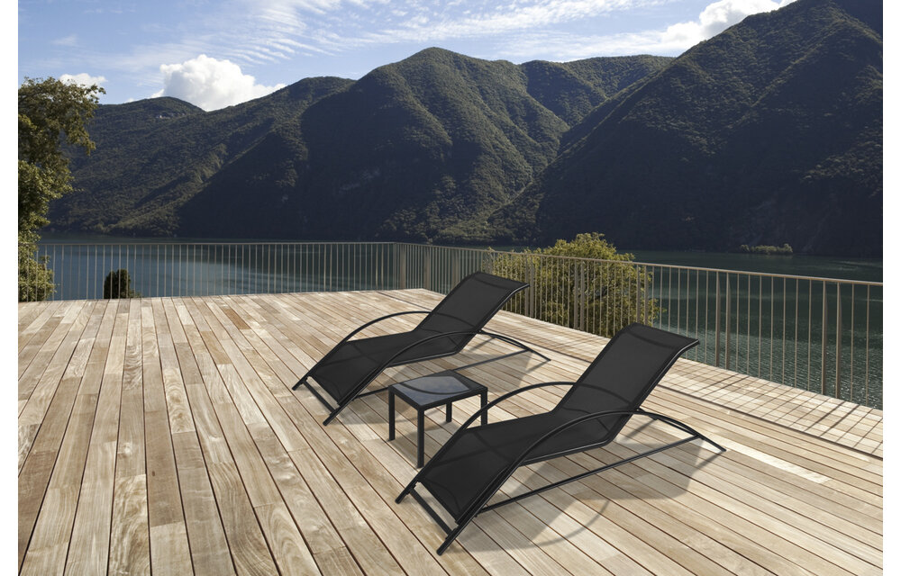 Ligbeddenset Lusso – Inclusief tafeltje