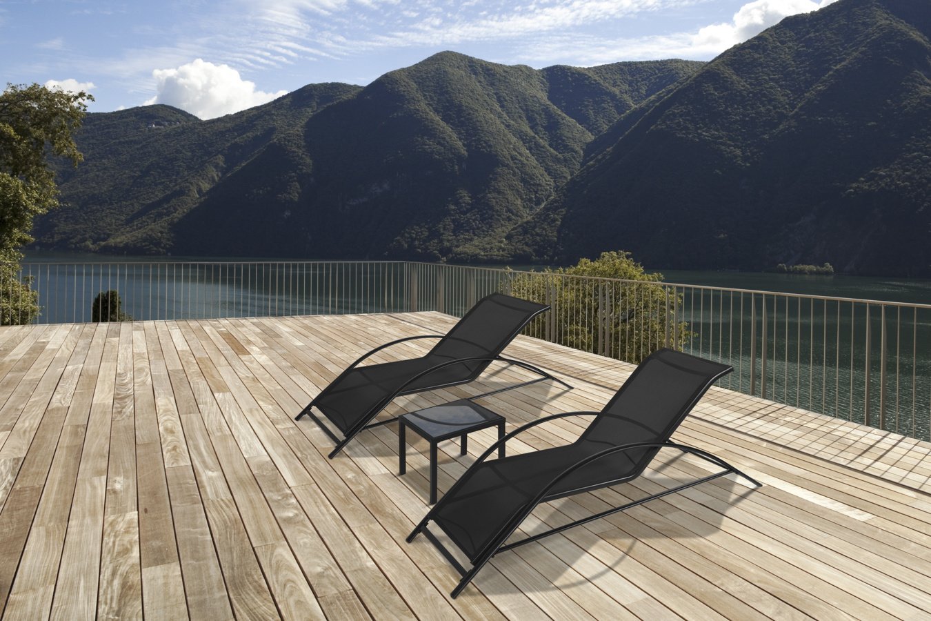 Ligbeddenset Lusso – Inclusief tafeltje