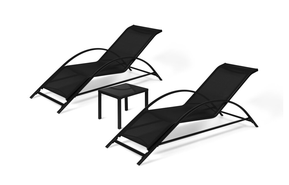 Ligbeddenset Lusso – Inclusief tafeltje