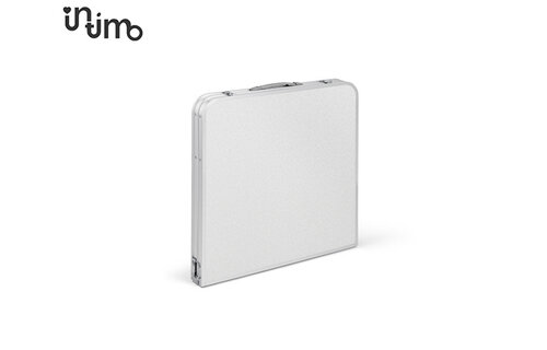 Tuin-/Campingset (Tafel + Stoel) 5 Delig Grijs