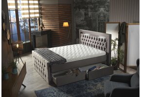 Boxspring Moon met schuiflades en LED-verlichting