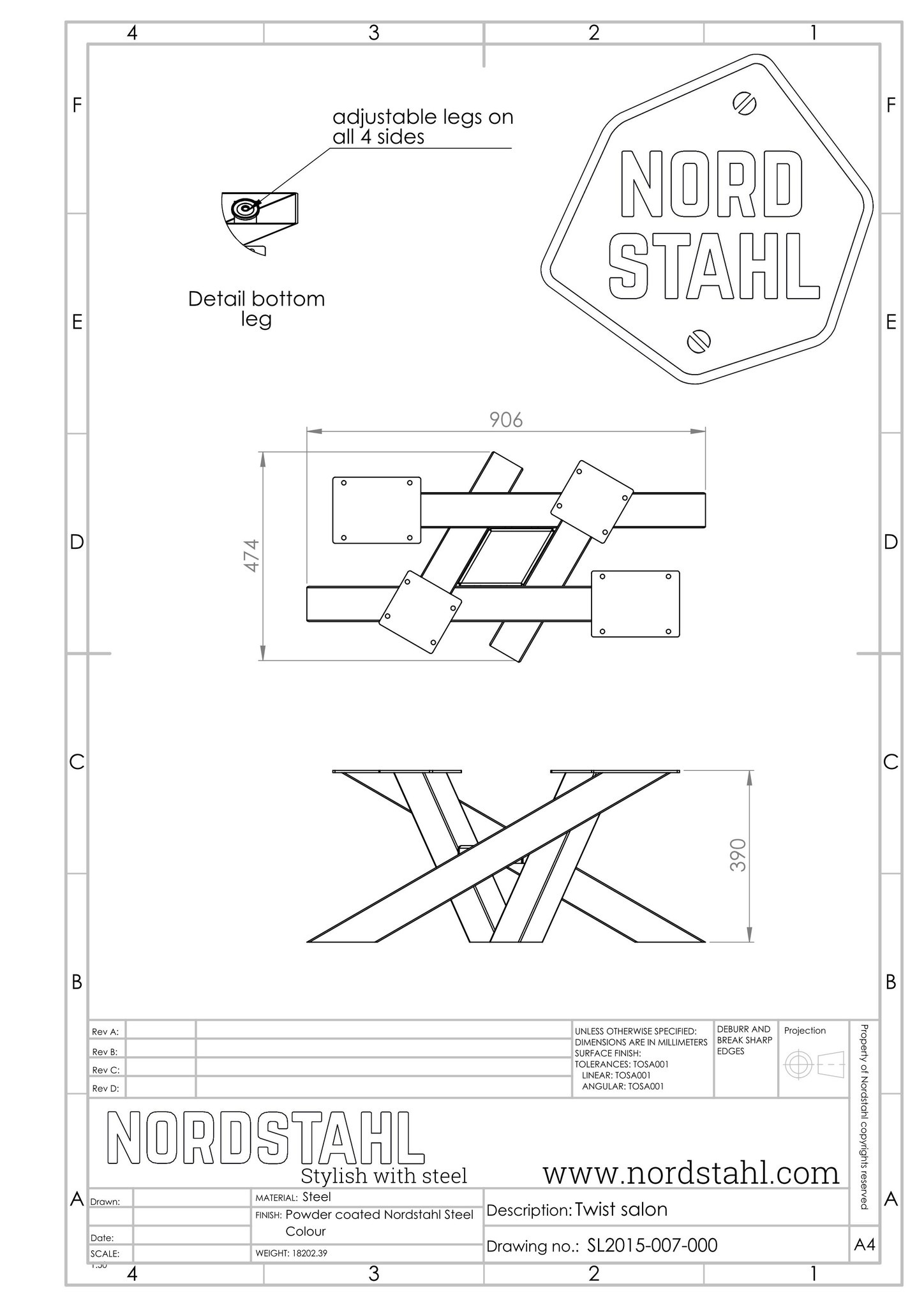 Nordstahl twist coffee leg-4