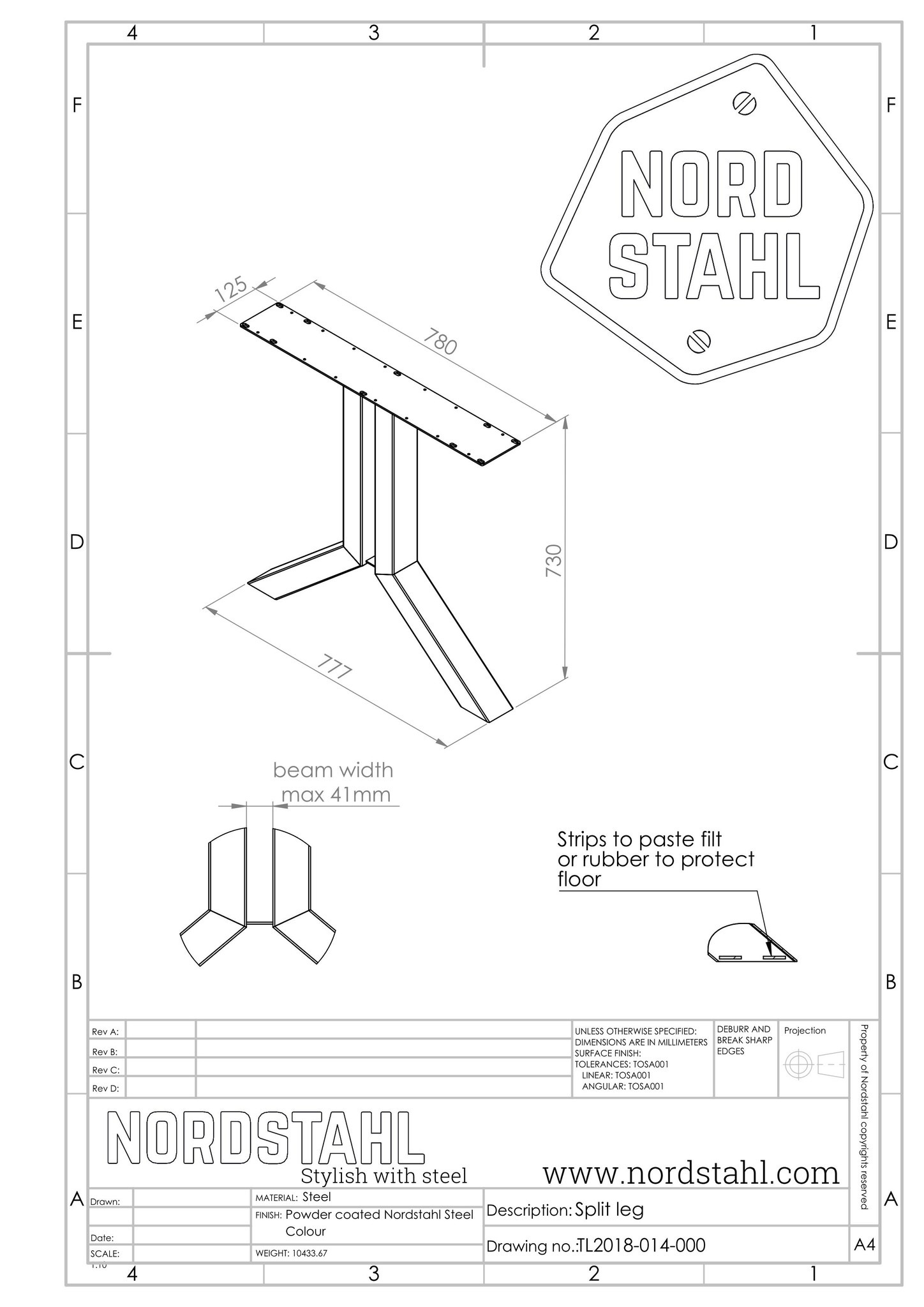 Nordstahl Split leg-5