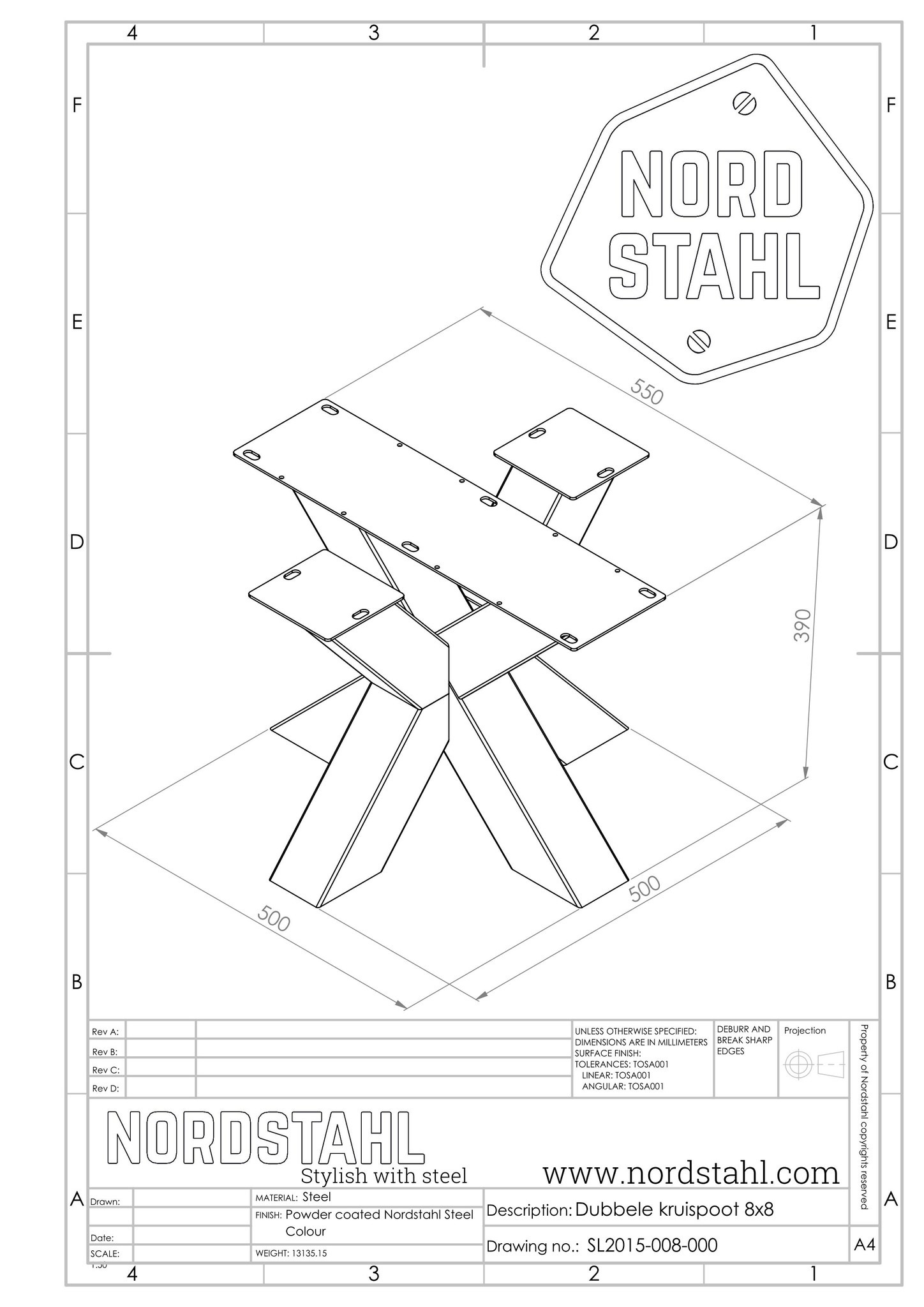 Nordstahl double x coffee leg-5