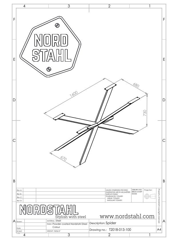 Nordstahl Spider leg-5