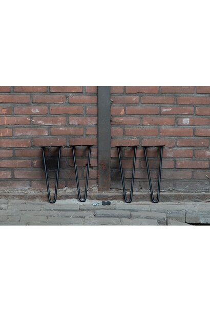 Hairpin salonpoten | Zwart