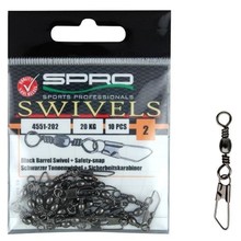 Barrel Swivel + Safety Snap