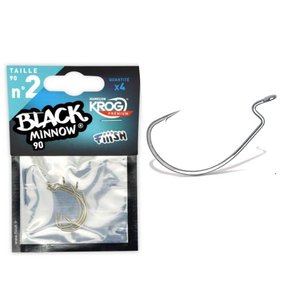 Black Minnow Hook KROG Premium