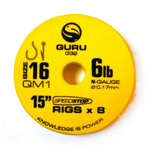 QM1 Ready Tied Rigs Speed Stops 15"