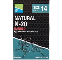 PRESTON - Natural N-20 Barbed