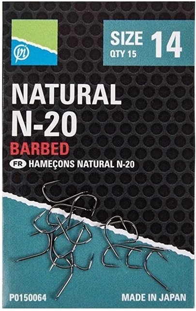PRESTON - Natural N-20 Barbed