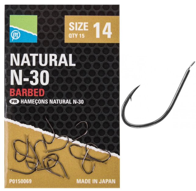 PRESTON - Natural N-30 Barbed