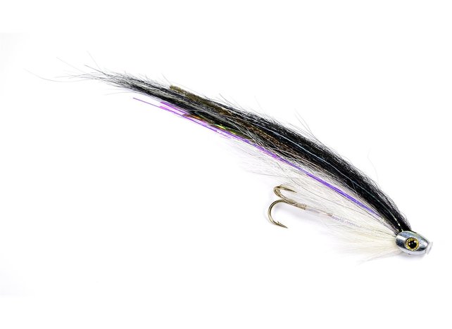 GUIDELINE - Scullray Fly - Black & White 12cm