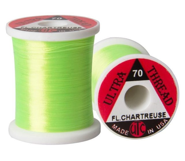 UTC - Binddraad 70 Denier - Fluo Chartreuse UTC - Binddraad 70 Denier - Fluo Chartreuse