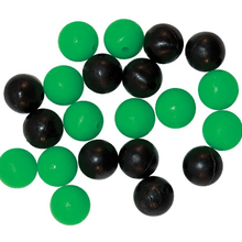 Round Beads Black/Green